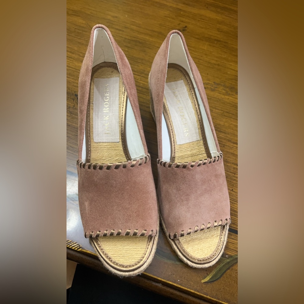 Brand new Jack Rogers wedges